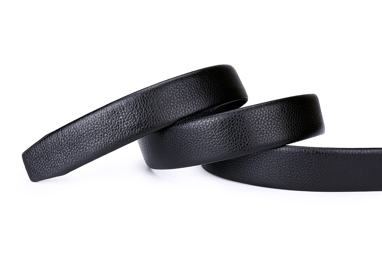 Leather Ratchet Slide Belt with Click Buckle 1 1/4" in Gift Set Box - Adjustable Trim to Fit - Beltbuy Store